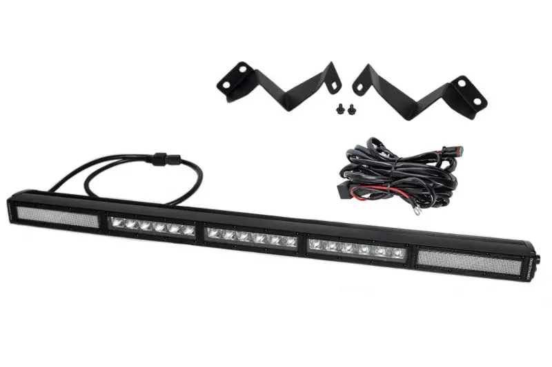 Diode Dynamics 16-21 Toyota Tacoma Ss30 Stealth Lightbar Kit - White Combo 1