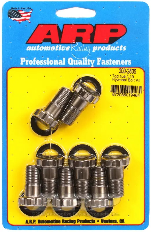 Arp Top Fuel Flywheel L19 Bolt Kit 1