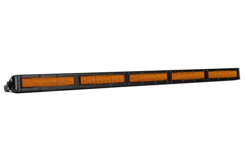 Diode Dynamics 30 In Led Light Bar Single Row Straight - Amber Flood Each Stage Series 1
