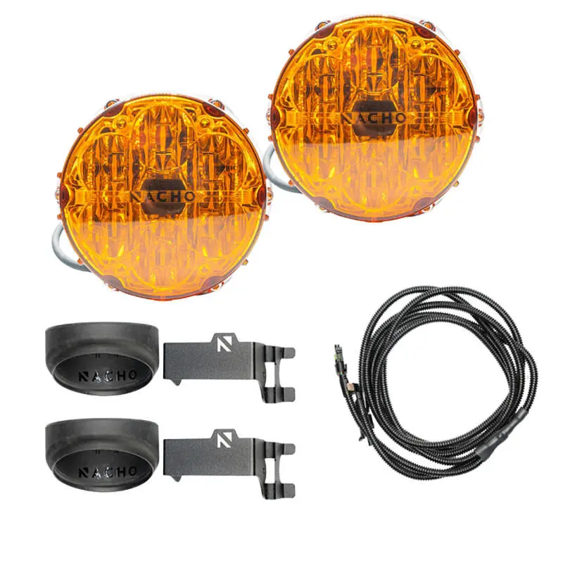 Arb Nacho Toyota Sae Only Plug N Play Fog Light Kit - Amber 1