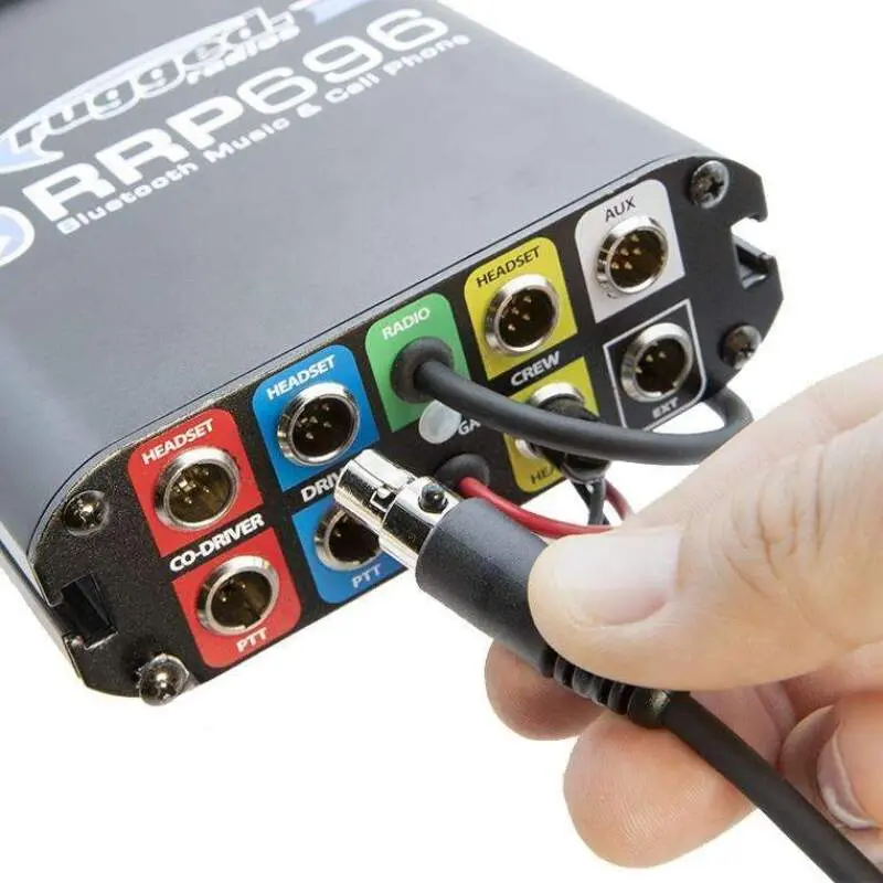 Rugged Radios Offroad Straight Cable To Intercom (Select Length) 6 Feet 1