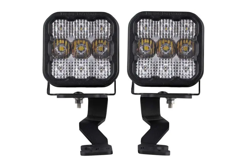 Diode Dynamics 2022 Toyota Tundra Ss5 Sport Stage Series Ditch Light Kit - White Combo 1