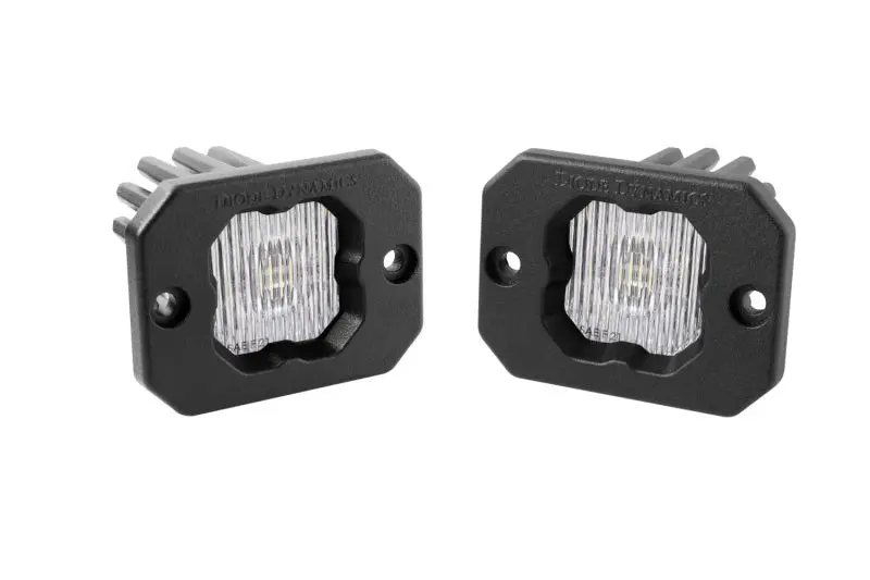 Diode Dynamics Stage Series C1 Led Pod - White Sae Fog Flush Abl (Pair) 1