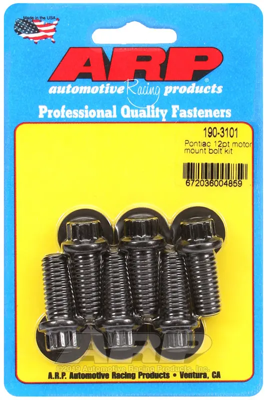 Arp Pontiac 12Pt Motor Mount Bolt Kit 1