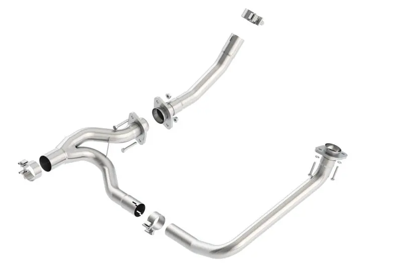 Borla 2012-2016 Jeep Wrangler Jk 3.6L 2 & 4 Door Y-Pipe 1