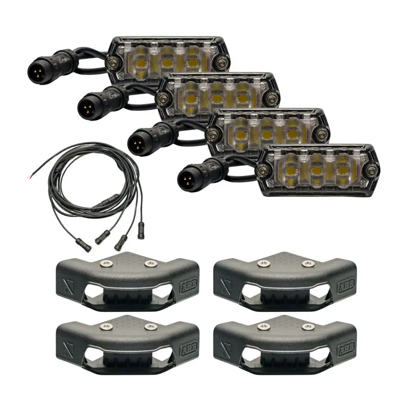 Arb Nacho Nano Base Rack Corner Cap 4-Light Kit 1