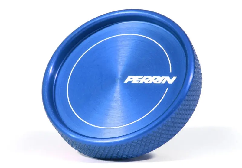 Perrin Blue Oil Fill Cap For Subaru Wrx (2002–2021), Sti (2004–2021), And Forester Xt (2000–2016) 1