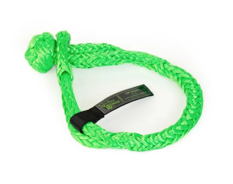 Voodoo Offroad 2.0 Santeria Series 1/2In X 8In Winch Soft Shackle - Green 1