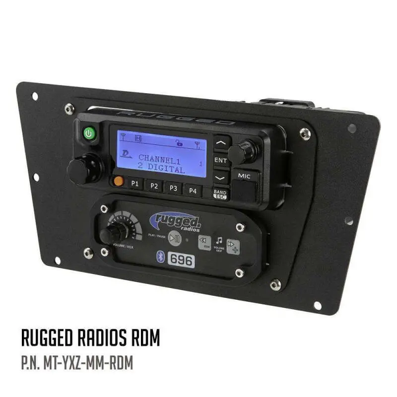 Rugged Radios Yamaha Yxz Multi-Mount Kenwood Tk7360 1