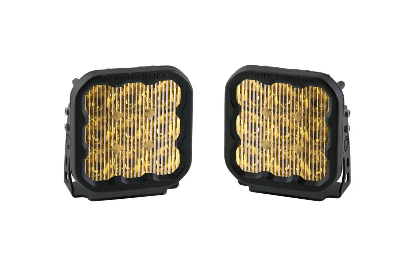 Diode Dynamics Ss5 Led Pod Pro - Yellow Driving (Pair) 1