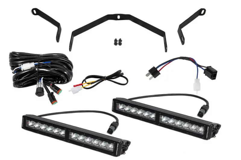 Diode Dynamics 14-21 Toyota Tundra Ss12 Driving Light Kit - White Driving 1