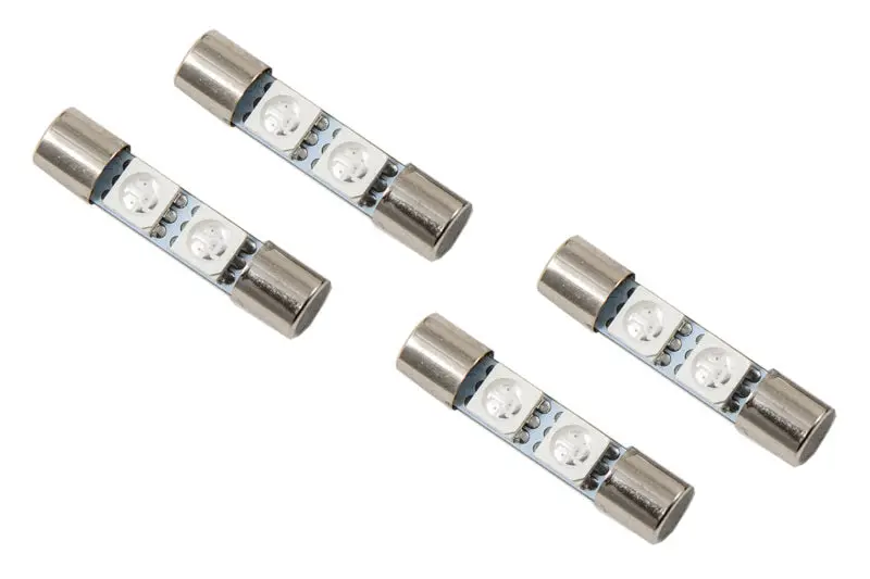 Diode Dynamics 28Mm Smf2 Led Bulb - Green Set Of 4 1