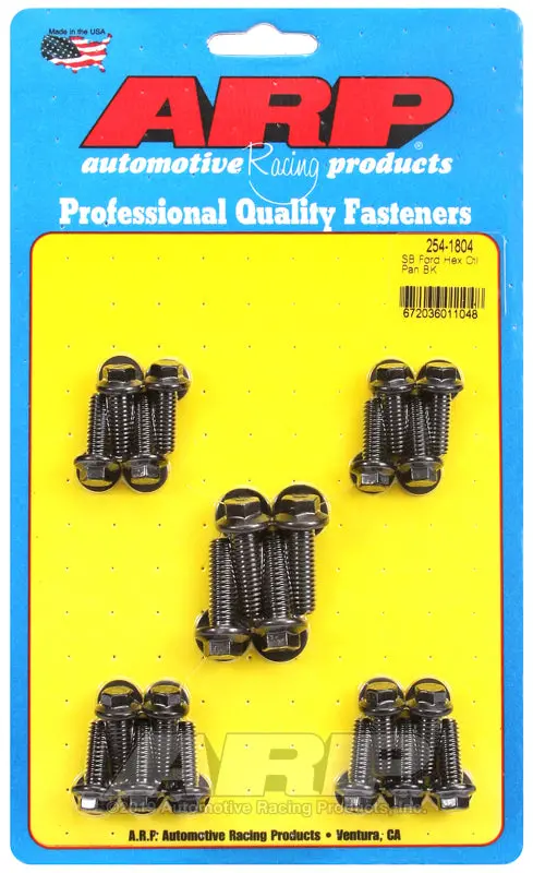 Arp Sb Ford Hex Oil Pan Bolt Kit 1