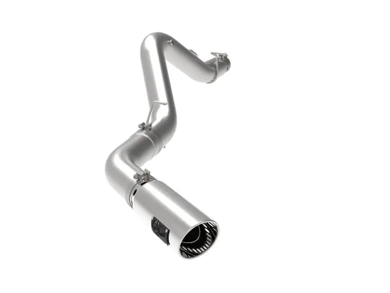 Afe Large Bore-Hd 5 In 409 Ss Dpf-Back Exhaust System W/Polished Tip 20-23 Gm Truck V8-6.6L 1