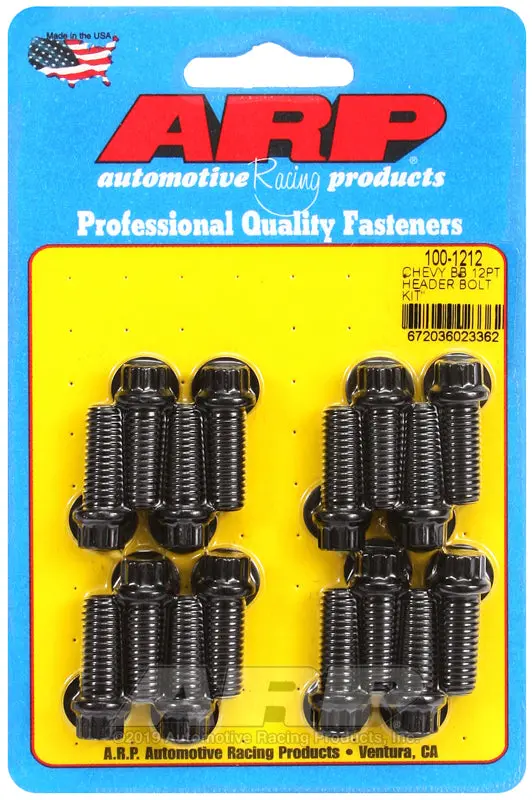Arp Bb Chevy 12Pt Header Bolt Kit 1