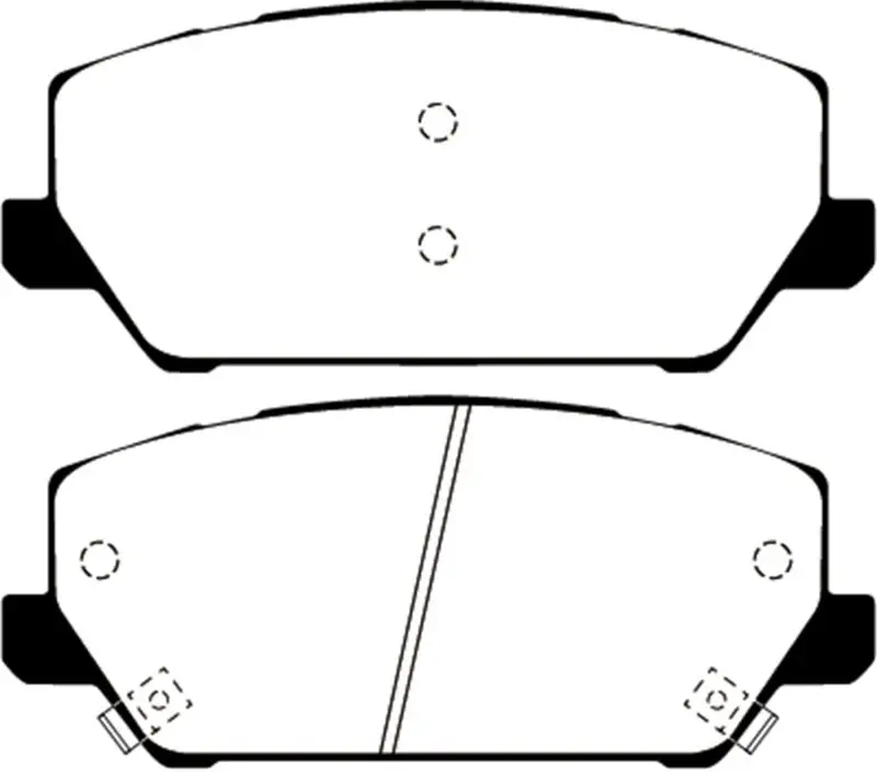 Ebc 2019+ Hyundai Veloster (2Nd Gen) 2.0L Turbo N Greenstuff Front Brake Pads 1