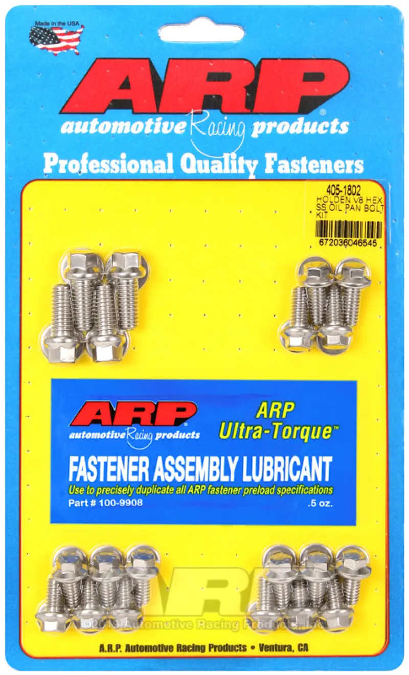 Arp Holden V8 Ss Hex Oil Pan Bolt Kit 1