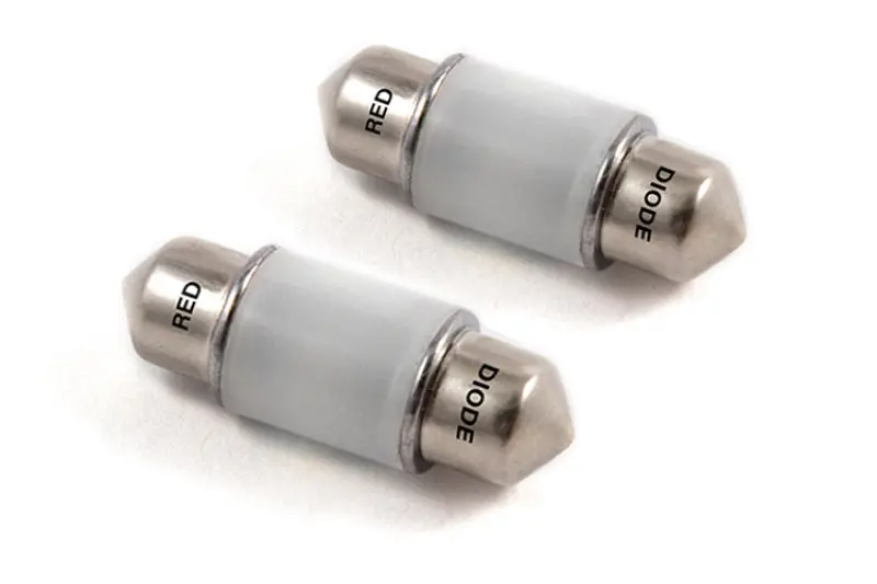 Diode Dynamics 31Mm Hp6 Led Bulb Led - Red (Pair) 1