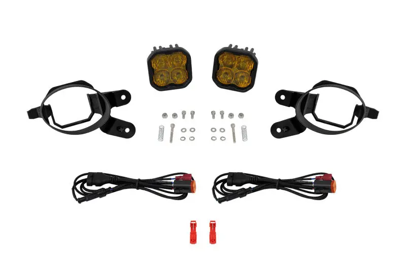 Diode Dynamics 10-13 Lexus Is250c Ss3 Led Fog Light Kit (3000K) Sport Yellow Sae Fog - Yellow 1