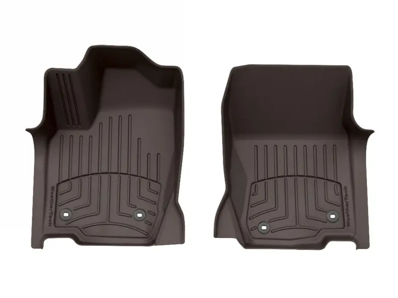 Weathertech 2025 Toyota Land Cruiser/2024 Lexus Gx Front Floorliner Hp - Cocoa 1
