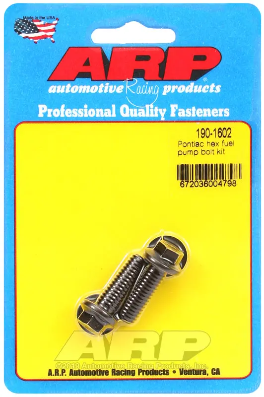 Arp Pontiac Hex Fuel Pump Bolt Kit 1