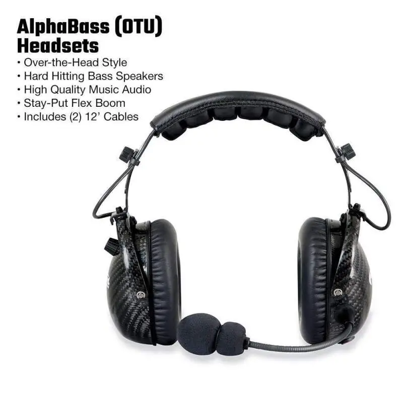 Rugged Radios Single Seat Kit With Digital Radio Alphabass Headset 1