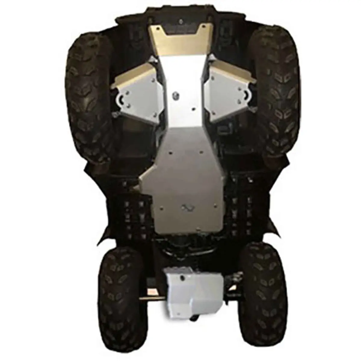 Complete Skid Plate Set  |  Yamaha Big Bear 400 1