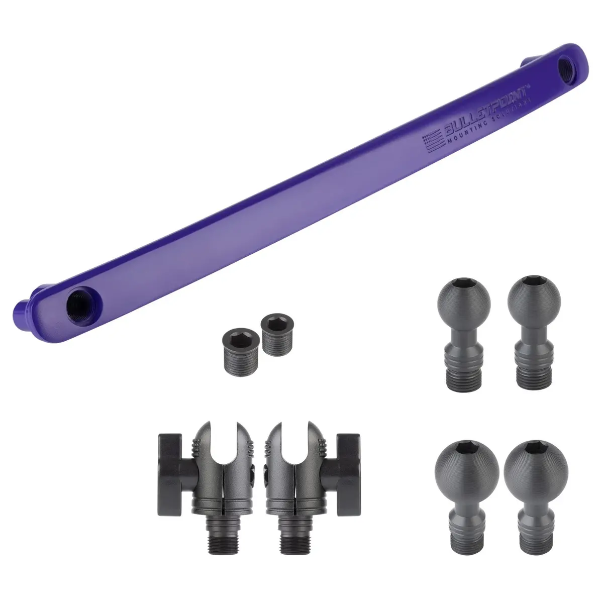 Grab Bar Insert Replacement With 2 Mounting Points 2011-2018 Jeep Wrangler Jk - Purple 1