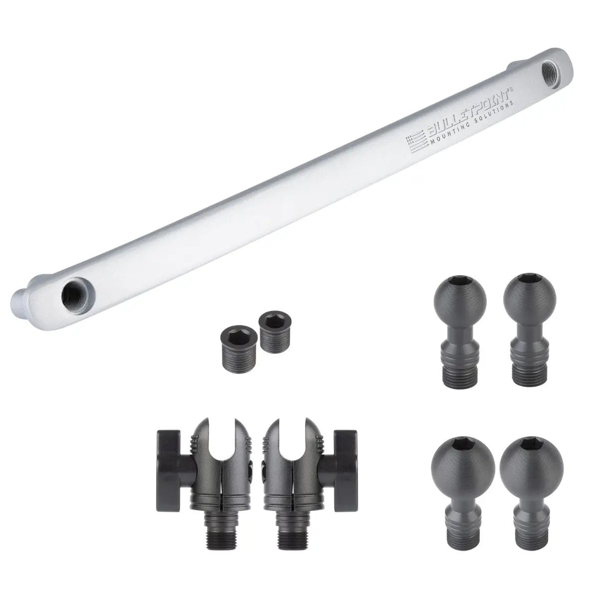 Grab Bar Insert Replacement With 2 Mounting Points 2011-2018 Jeep Wrangler Jk - Silver 1