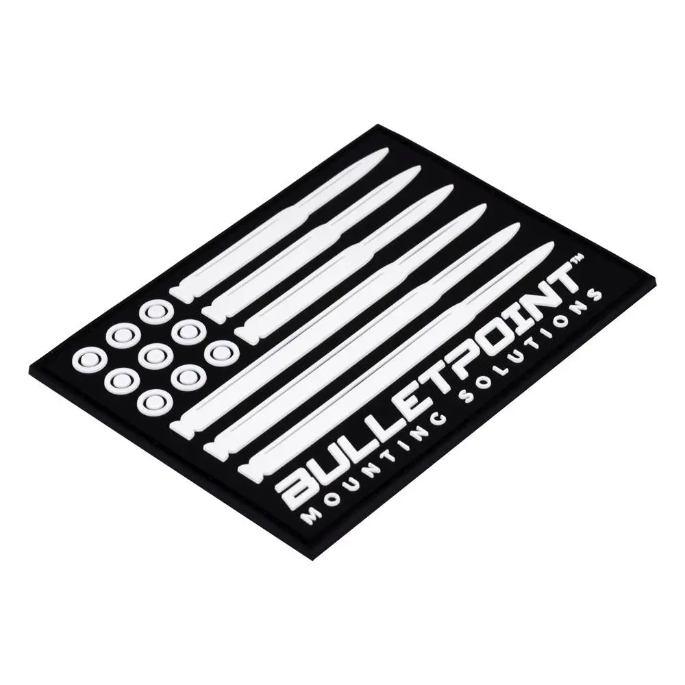 Bulletpoint Mounting Solutions 3" X 2" Raised Rubber Patch 1