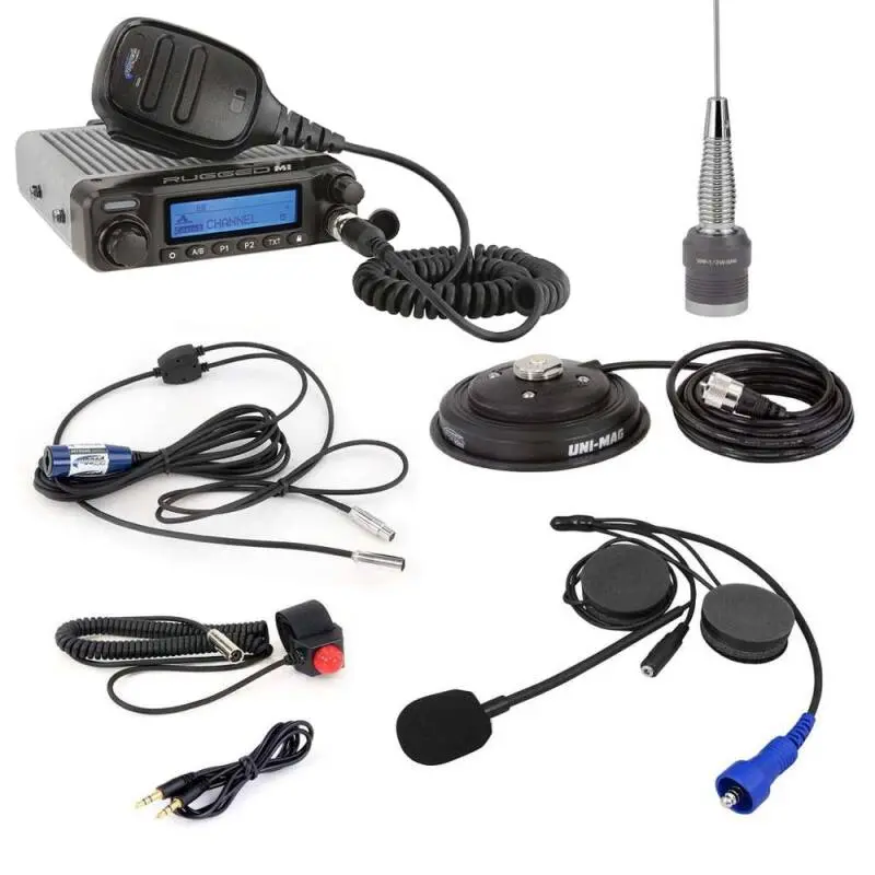 Rugged Radios Single Seat Kit With Digital Radio Helmet Kit 1