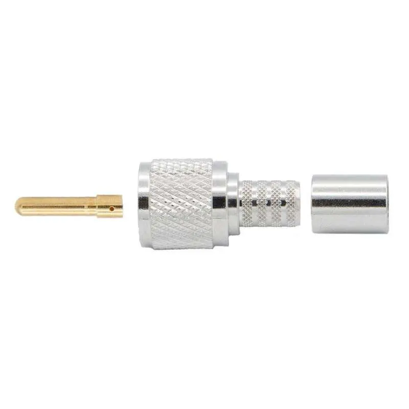 Rugged Radios Crimp-On Male Pl-259 Uhf Connector For Rugged Lmr400-Uf - Rg8 Cable 1