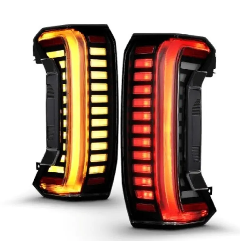 Anzo 22-24 Toyota Tundra Z-Series Full Led Tail Lights Smoke Lens Init/Seqsig- Pair 1
