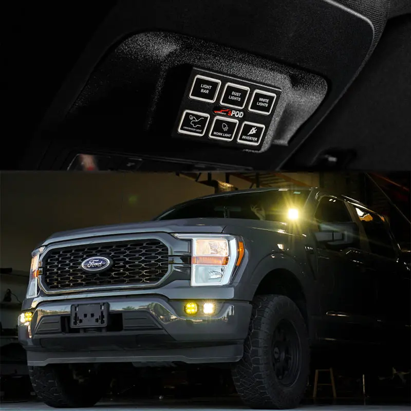 Spod Ford 2021-On F-150 Mini 6 Sourcelt Vehicle Specific Kit 1