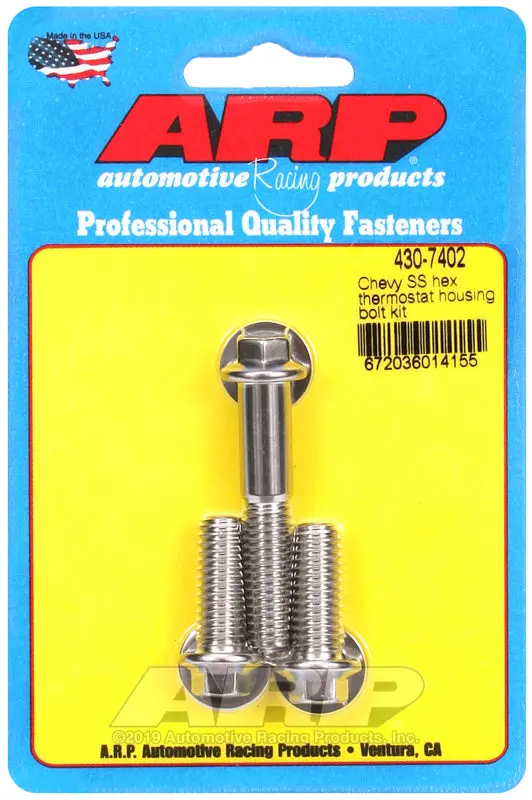 Arp Chevy Ss Hex Thermostat Housing Bolt Kit 1