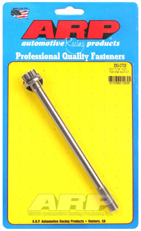 Arp Gm 7/16 Front Mandrel Bolt Kit 1