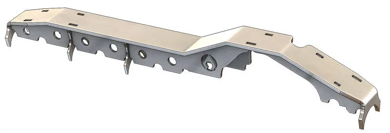 Artec Industries 1994-2004 Ford F-250 F-350 Low Profile Ford Superduty Front Truss (1999 - 2004) 1
