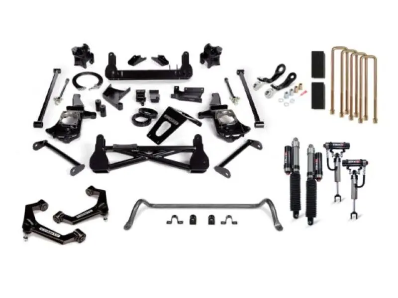 Cognito 11-19 Chevy/Gmc Silverado/Sierra 2500/3500 Hd 2Wd/4Wd 7In Premier Lift Kit W/ Elka 2.5 1