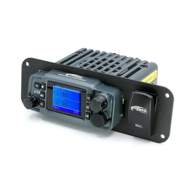 Rugged Radios In-Dash Mount For Gmr25 / Abm25 Mobile Radios With Switch Hole 1