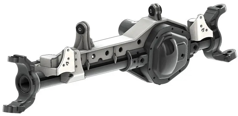 Artec Industries 93-06 Jeep Wrangler Tj 1 Ton Front Dana 60 Swap Kit W/ Adj Truss Upper Link Mount 1