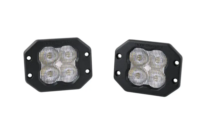 Diode Dynamics Ss3 Sport Abl - White Sae Fog Flush (Pair) 1