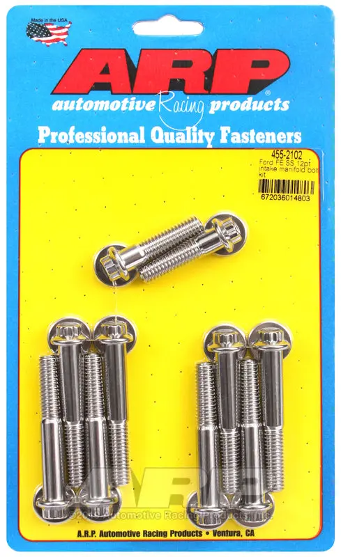 Arp Ford Fe Ss 12Pt Intake Manifold Bolt Kit 1