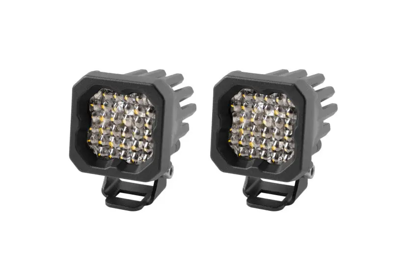 Diode Dynamics Stage Series C1 Led Pod Pro - White Flood Standard Abl (Pair) 1