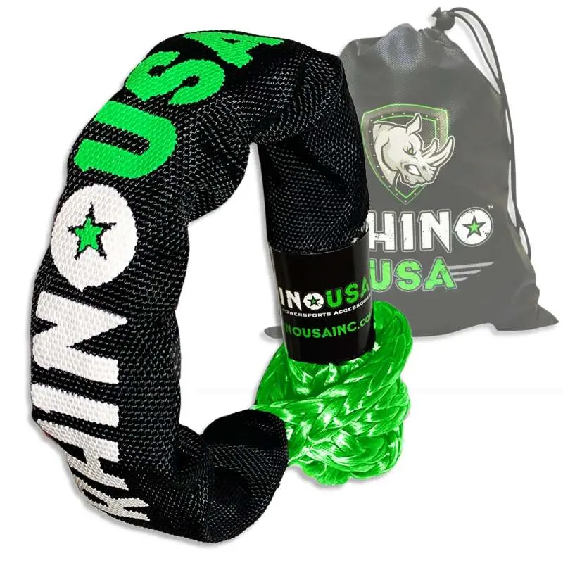 Rhino Usa Synthetic Soft Shackle Green 1