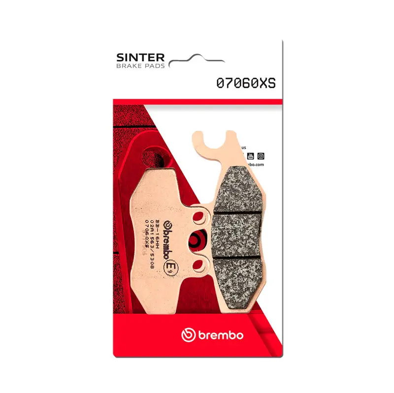 Brembo Oe 05-10 Piaggio Vespa X9 Right 250Cc/07-08 X8 Right 400Cc Sinter Brake Pad - Front 1