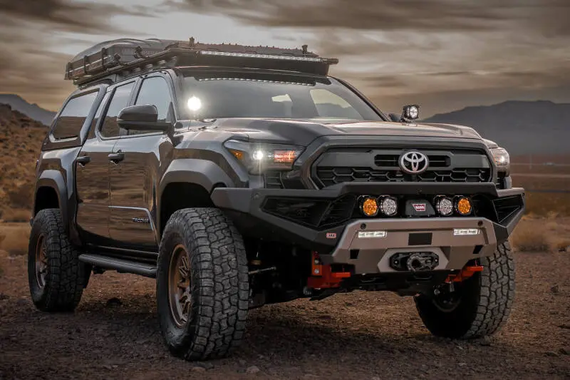 Arb 2024+ Toyota Tacoma Zenith Winch Bar - Txt Black 1