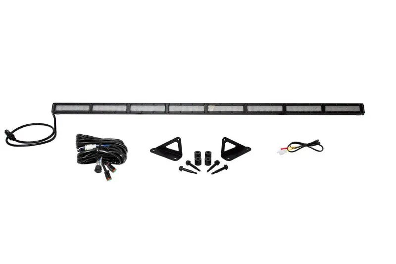 Diode Dynamics 18-21 Jeep Jl Wrangler/Gladiator Ss50 Hood Led Light Bar Kit - White Flood 1