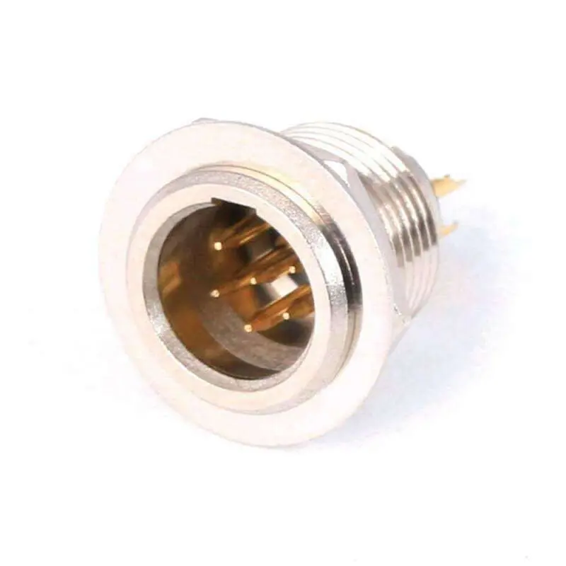 Rugged Radios 6-Pin Panel Mount Mini Xlr Connector Tb6m 1