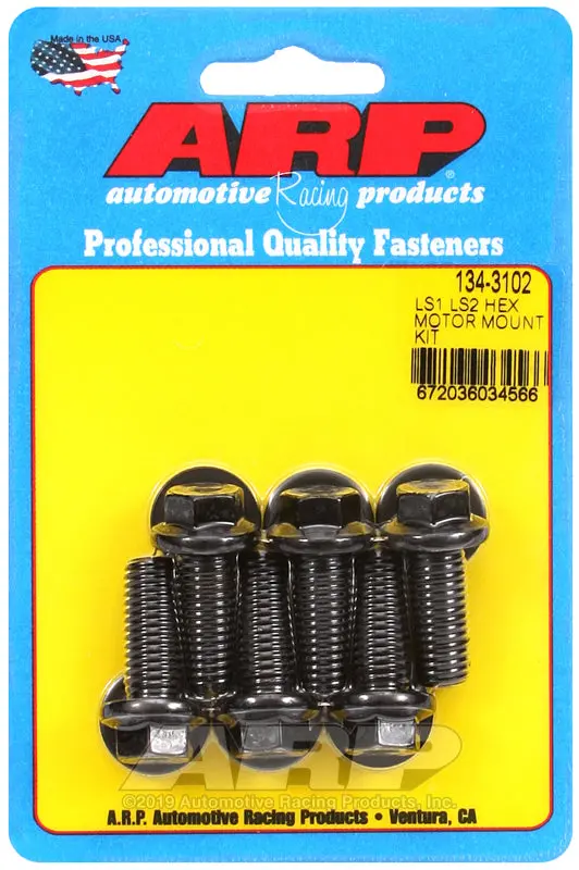 Arp Ls1 Ls2 Hex Motor Mount Bolt Kit 1