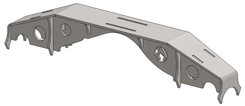 Artec Industries 07-18 Jeep Wrangler Jk D44 Modular Rear Truss 1